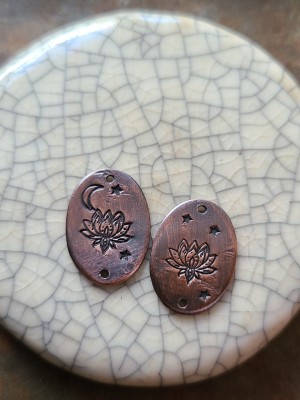 Lotus / Copper Link Pair