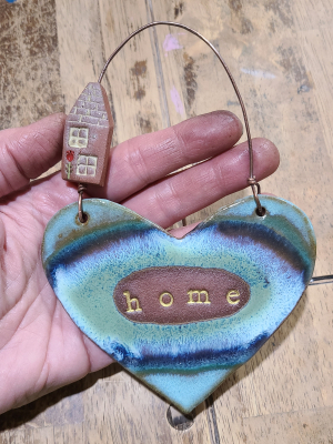 Home Heart / Wall Art Heart Ornament