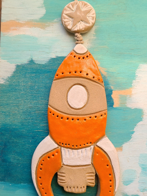 To The Stars / Ceramic Wall Hanging
