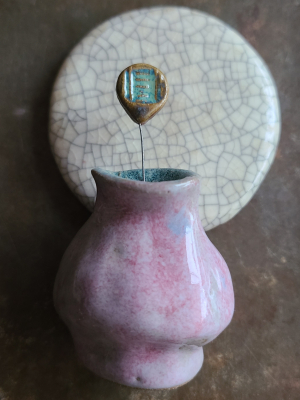 Blush / Ceramic Mini Vase & Pod