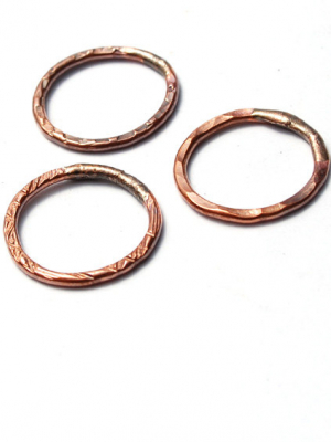 Ring-A-Round / Handmade Copper Rings / made when ordered