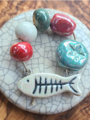 Fish Bones / Ceramic Set