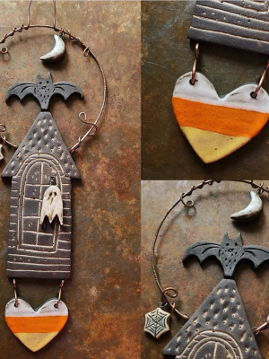 Reserved for Nanette D. / Haunted / Ornament Made When Ordered