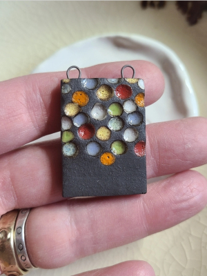 Reserved for Amy / Blooming Dots Replacement  Pendant