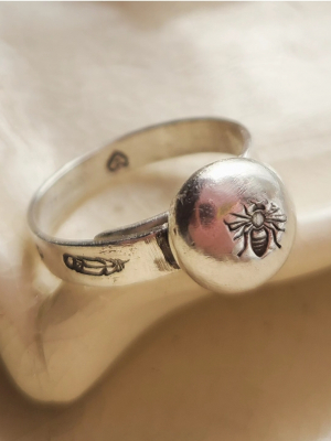 Bee Love / Sterling Silver Ring