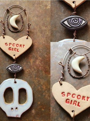 Spooky Girl / Halloween Ornament