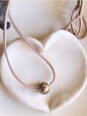 Sparkle / Ceramic Bead Necklace #4