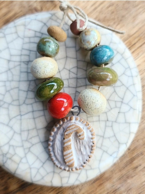 Candy Cane / Ceramic Set