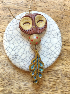 Happy Owl / Ceramic Set