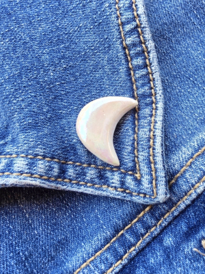 Dream Sky / Ceramic Art Pin