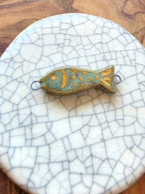 Green Fish / Ceramic Link